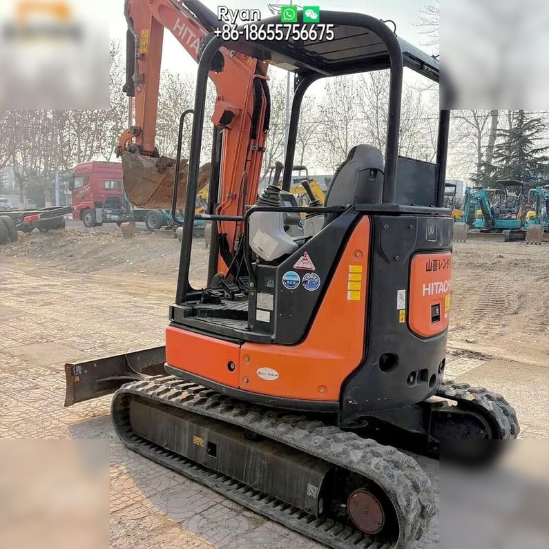 2015 Hitachi ZX30U-5A Mini Excavator