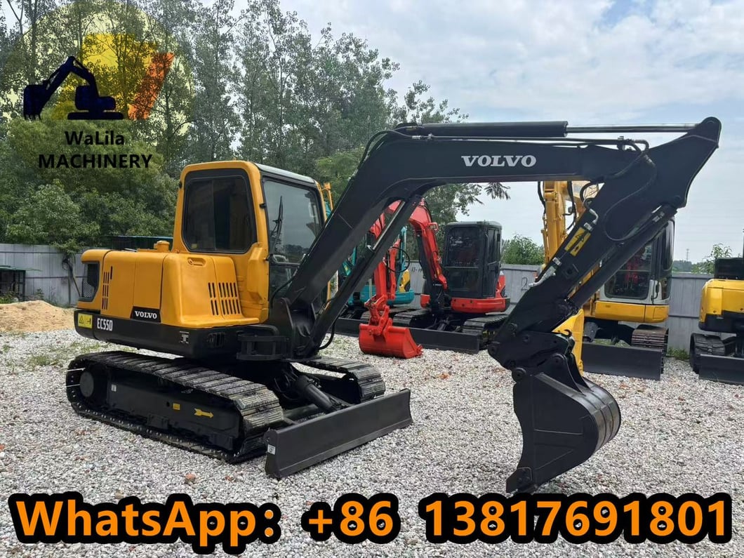 2023 Volvo EC55 Mini Excavator
