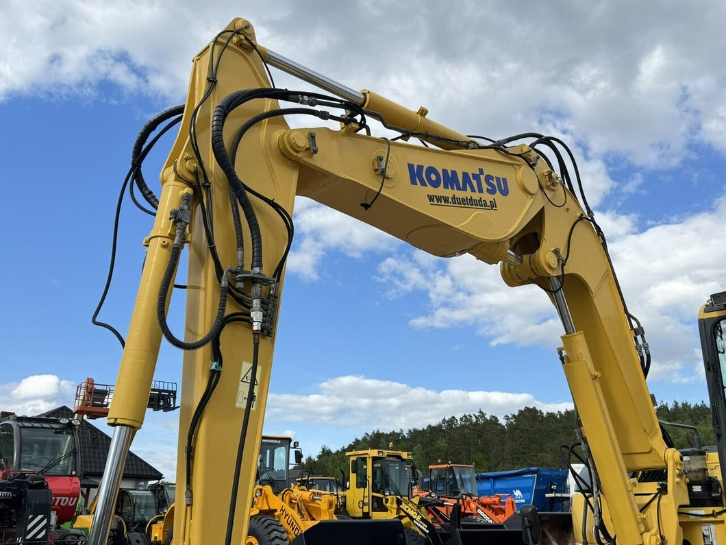 2009 Komatsu PW98MR-8 Wheel Excavator
