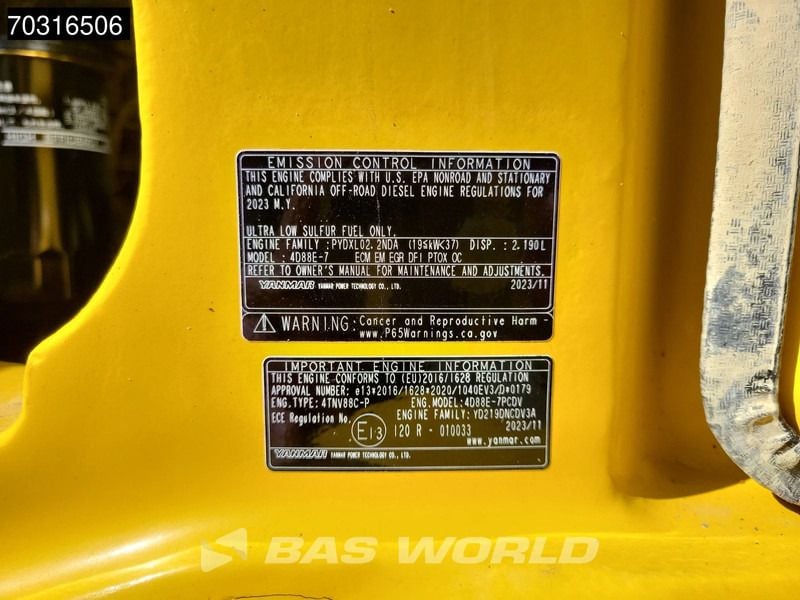 2024 Komatsu PC55MR-5 Mini Excavator