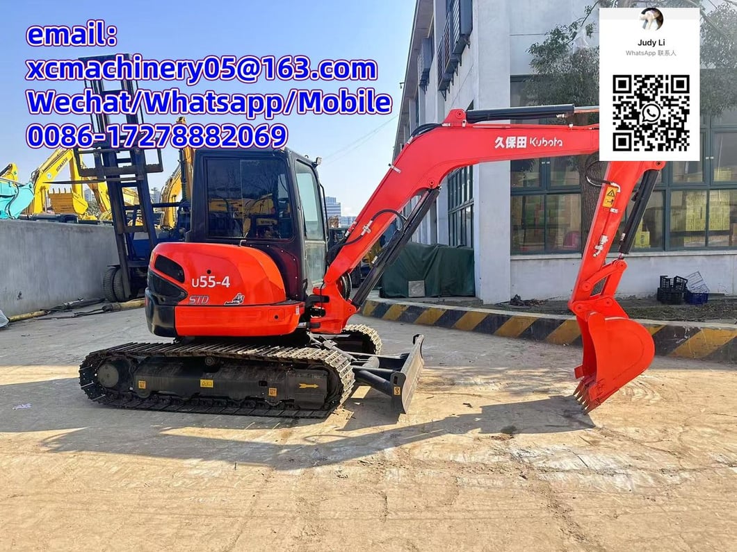 2019 Kubota U55 Mini Excavator