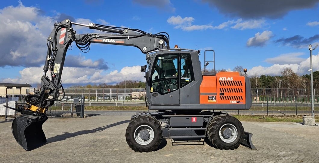 2017 Atlas 160W Wheel Excavator