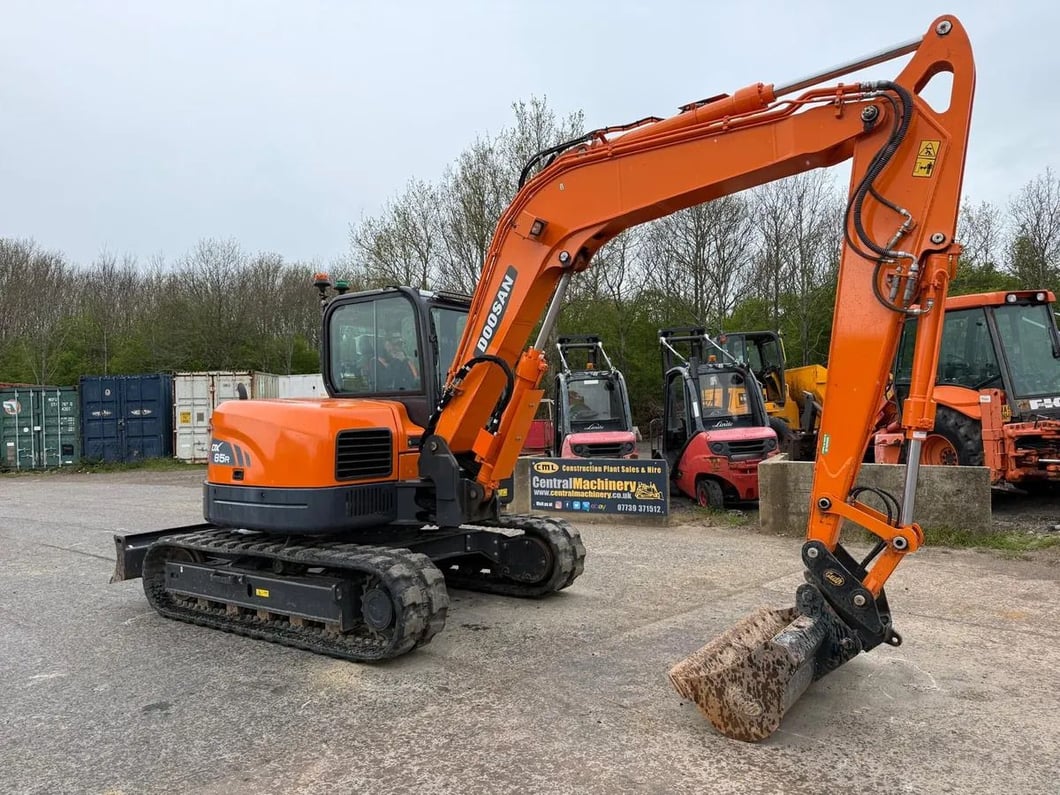 2022 Doosan DX85R-3 Crawler Excavator