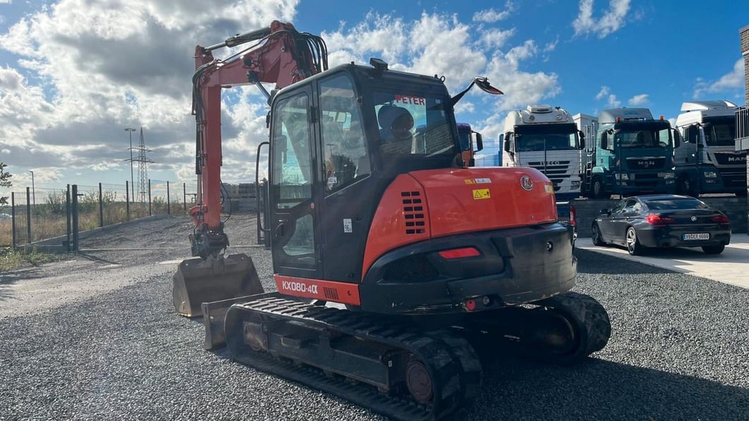 2019 Kubota KX080-4A Mini Excavator