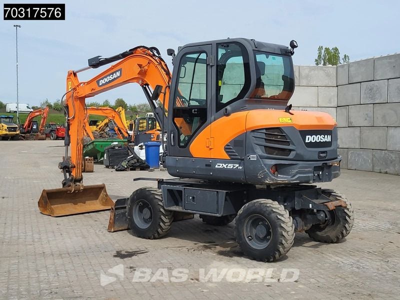 2019 Doosan DX57W-5 Wheel Excavator