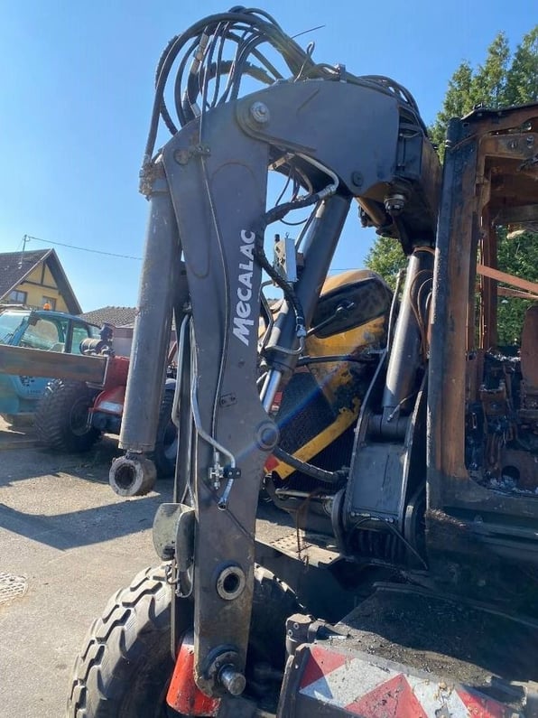 2017 Mecalac 7MWR Wheel Excavator
