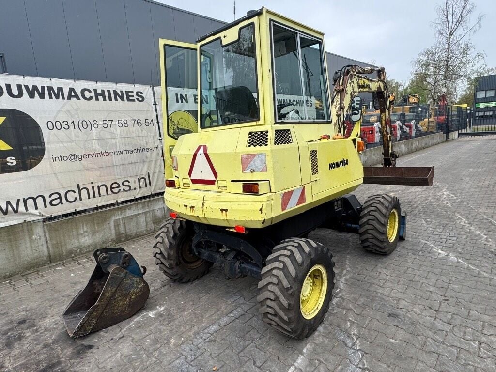 1992 Komatsu PC30 Wheel Excavator