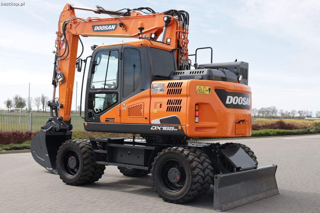 2020 Doosan DX165W-5 Wheel Excavator