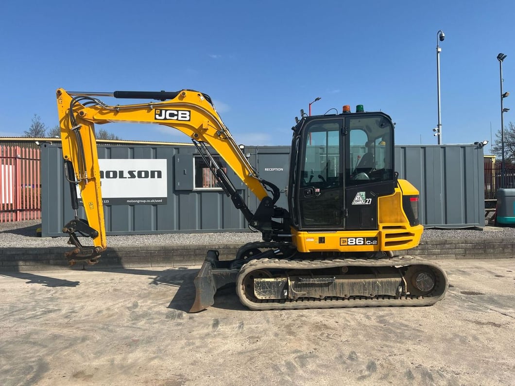 2022 JCB 86C-2 Mini Excavator