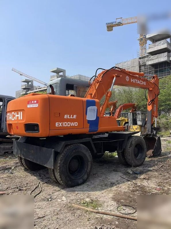 1993 Hitachi EX100W Wheel Excavator
