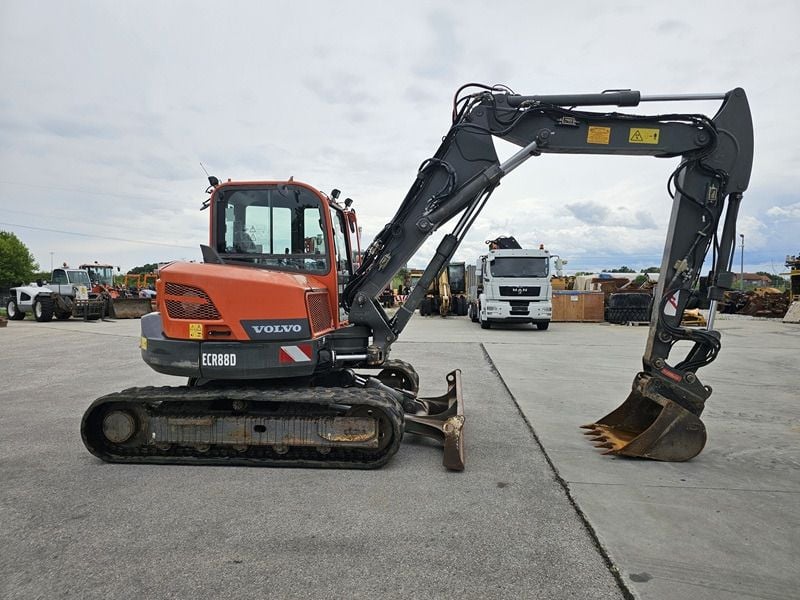 2017 Volvo ECR88D Mini Excavator
