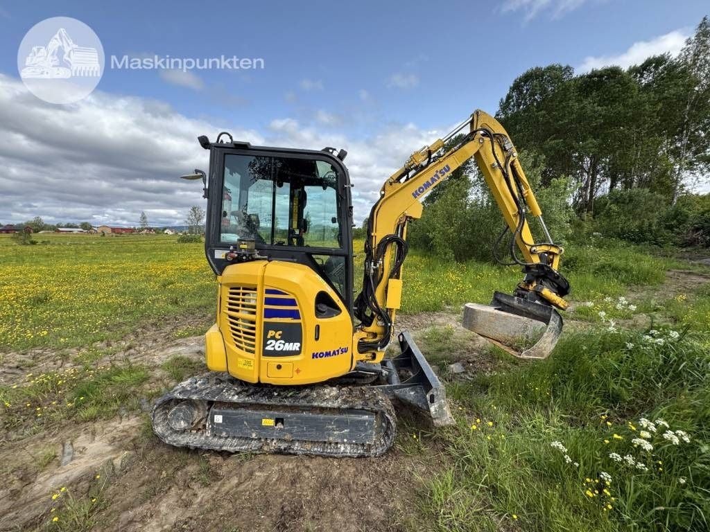 2022 Komatsu PC26 MR Mini Excavator