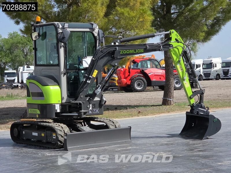 2024 Zoomlion ZE26GU Mini Excavator