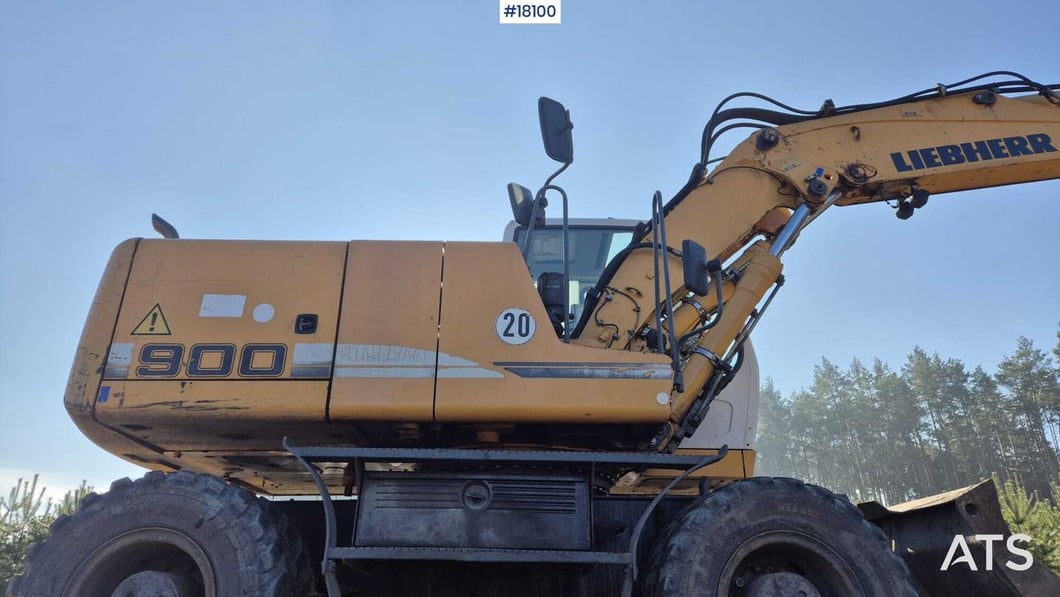 2007 Liebherr A900C Wheel Excavator