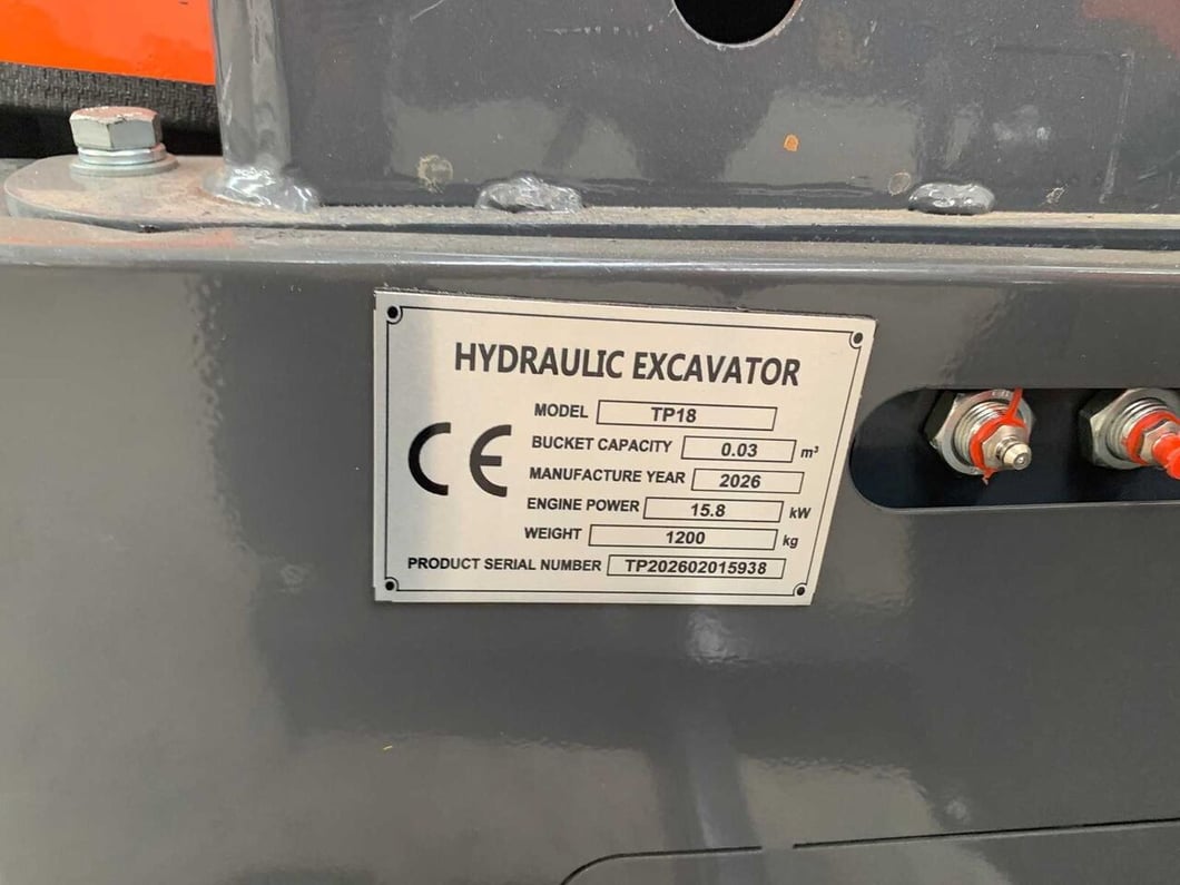 2026 SME TP18 Mini Excavator