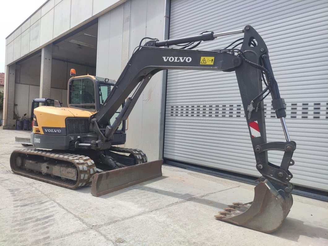 2018 Volvo ECR88D Crawler Excavator