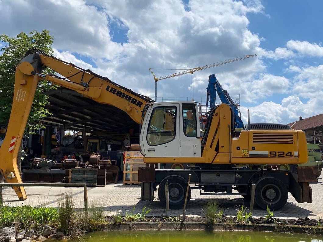 2008 Liebherr A924C LIT Wheel Excavator