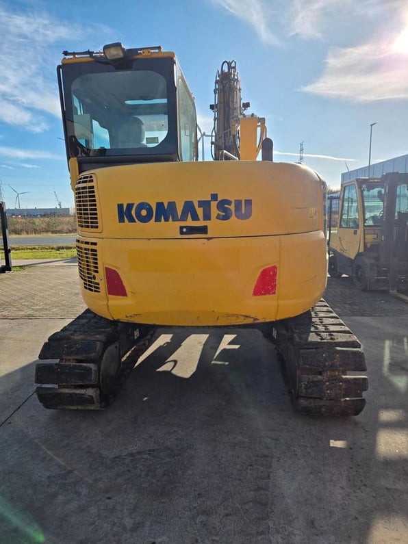 2016 Komatsu PC88MR-10 Mini Excavator