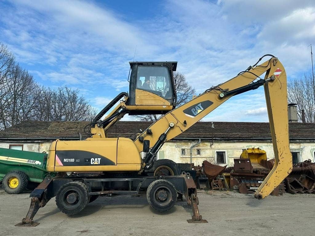 2008 Caterpillar M318D MH Material Handler