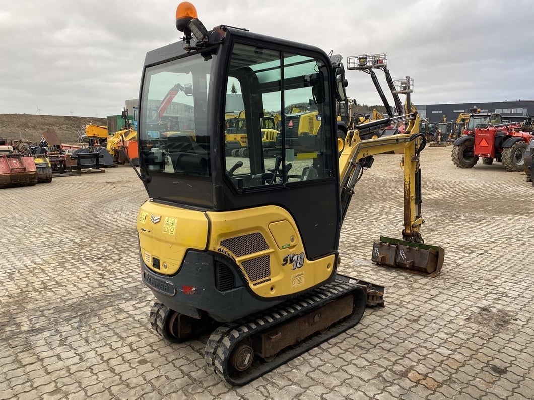 2017 Yanmar SV18 Mini Excavator