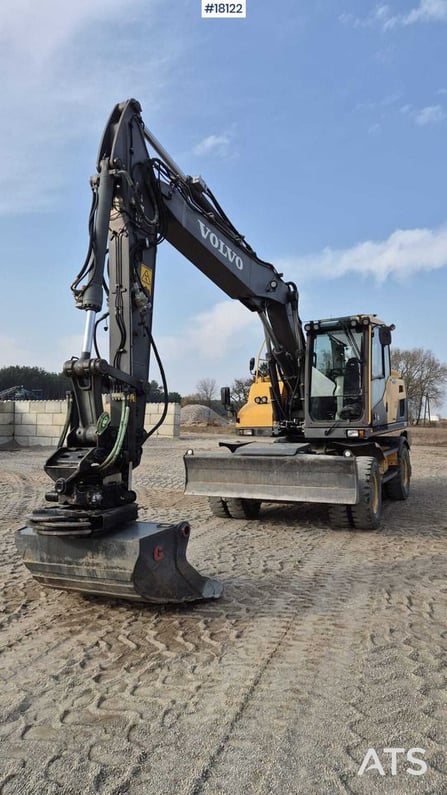 2014 Volvo EW160D Wheel Excavator
