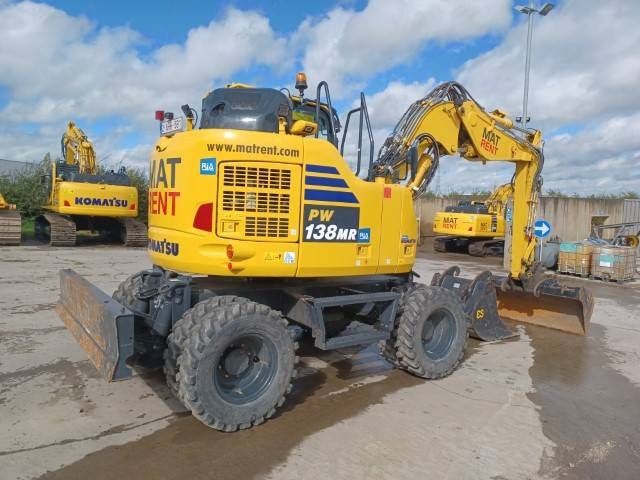 2023 Komatsu PW138MR-11E0 Wheel Excavator