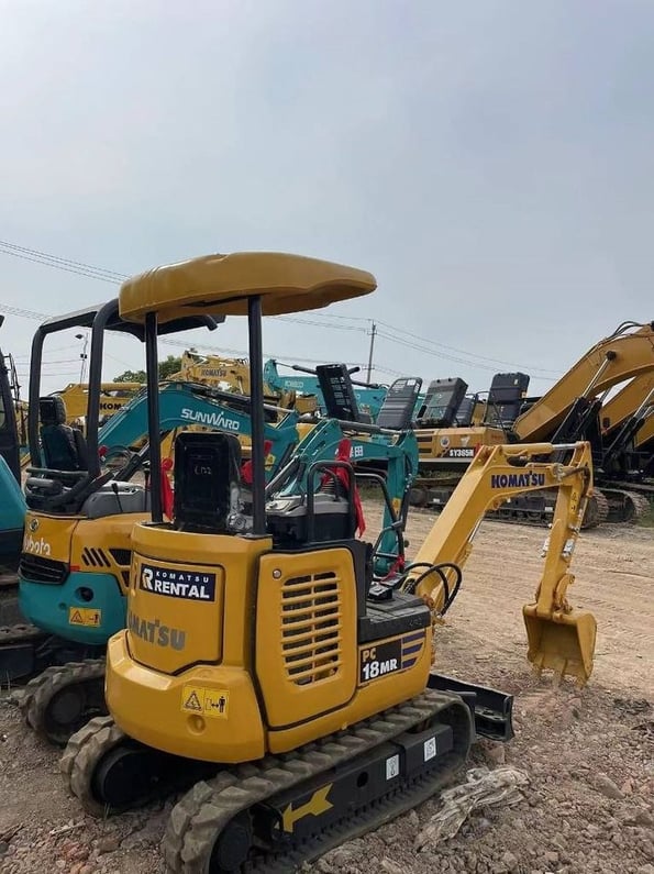 2024 Komatsu PC18MR-3 Mini Excavator