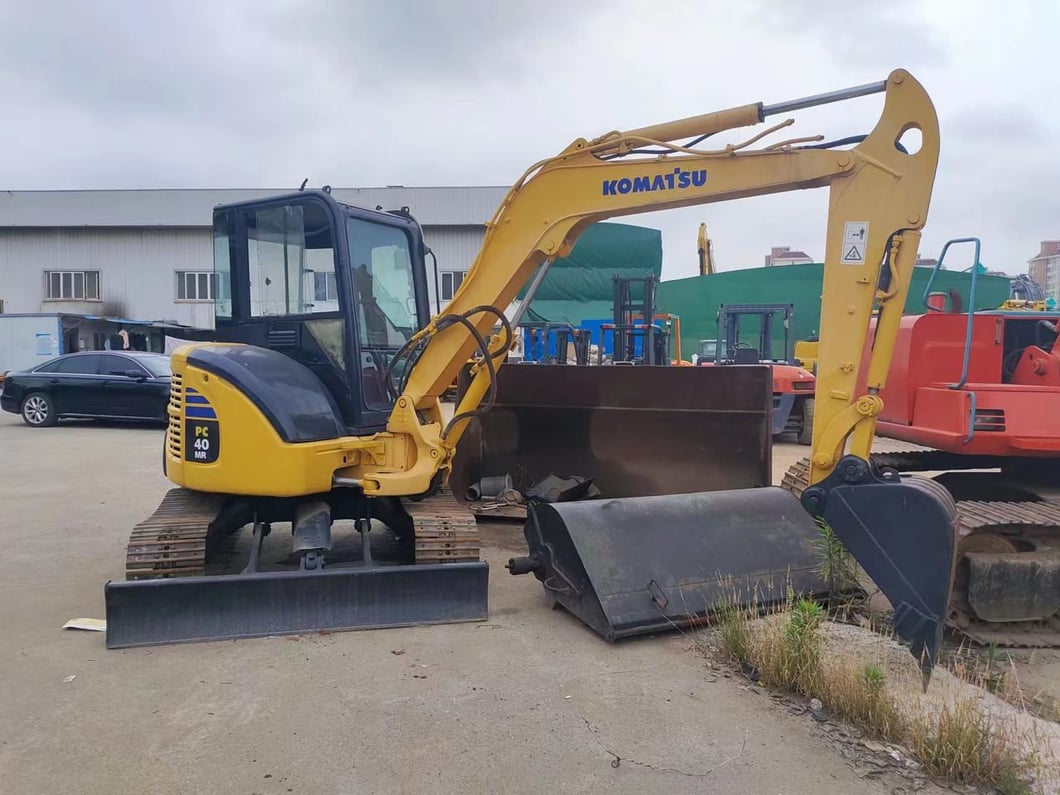2017 Komatsu PC40MR Mini Excavator