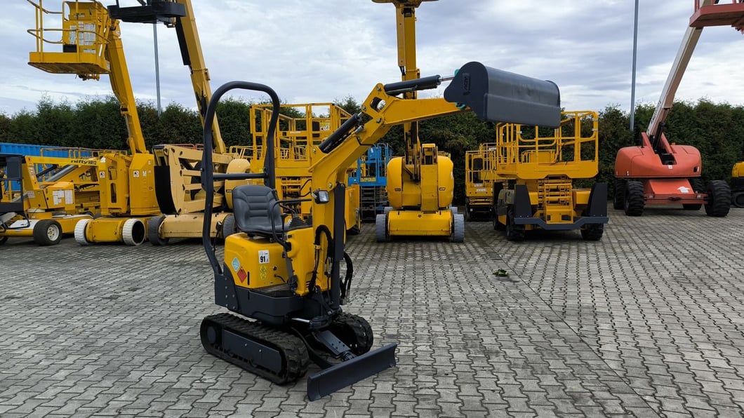 2019 Yanmar SV08– 1A(S) Mini Excavator