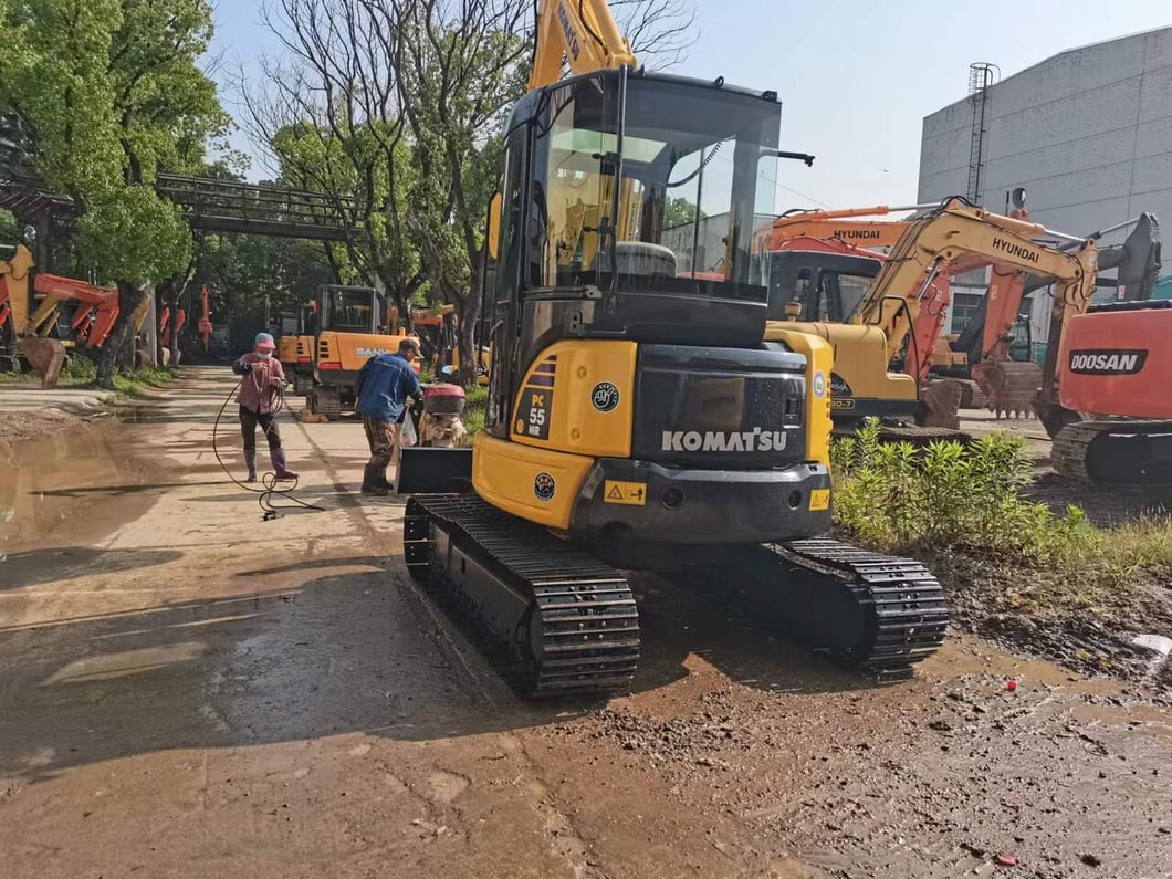 2022 Komatsu PC-55MR Mini Excavator