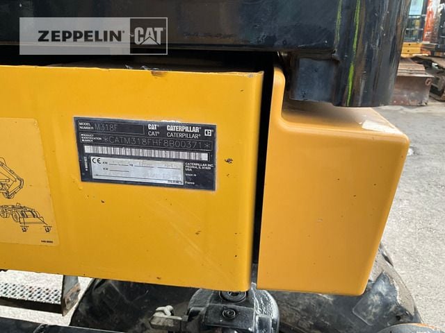 2015 Caterpillar M318F Wheel Excavator