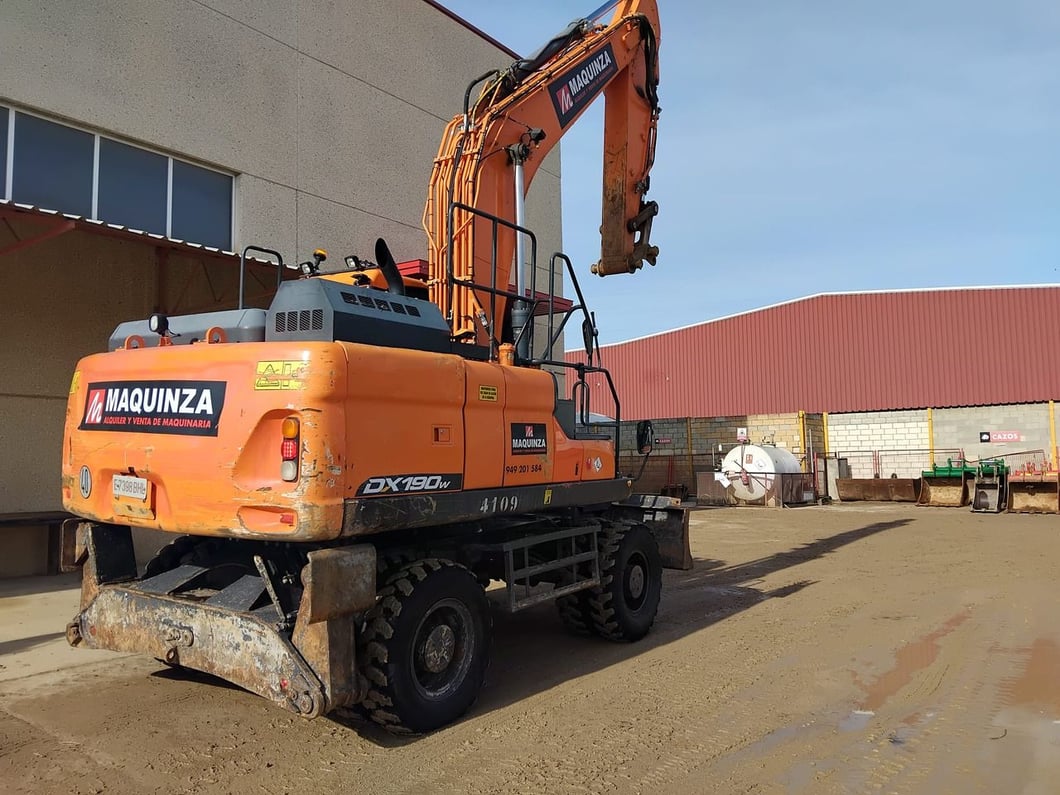 2021 Doosan DX190W-5 Wheel Excavator