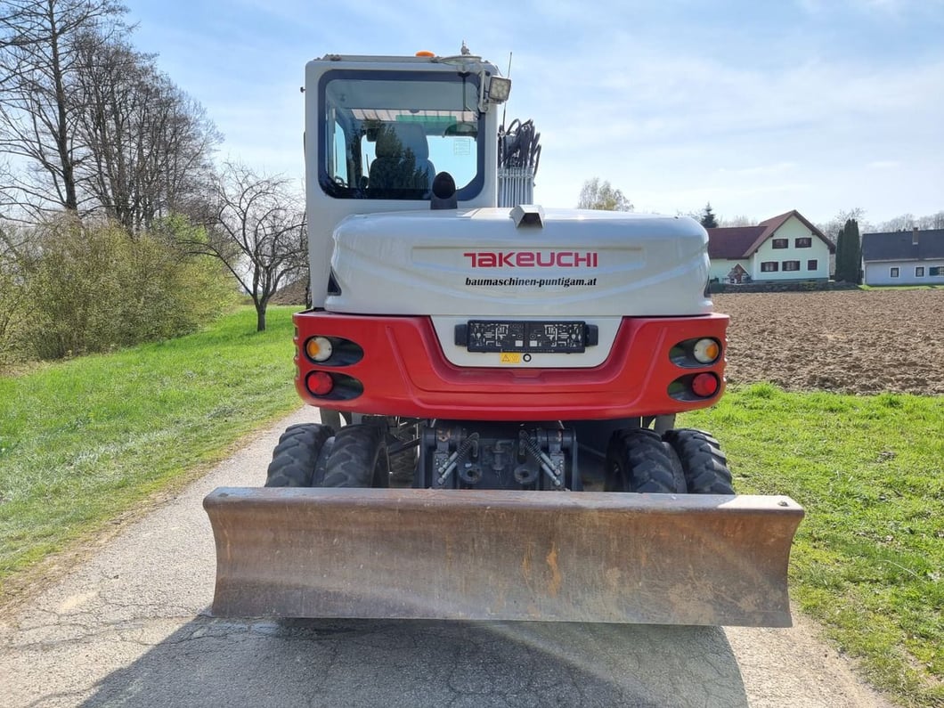 2015 Takeuchi TB295W Wheel Excavator