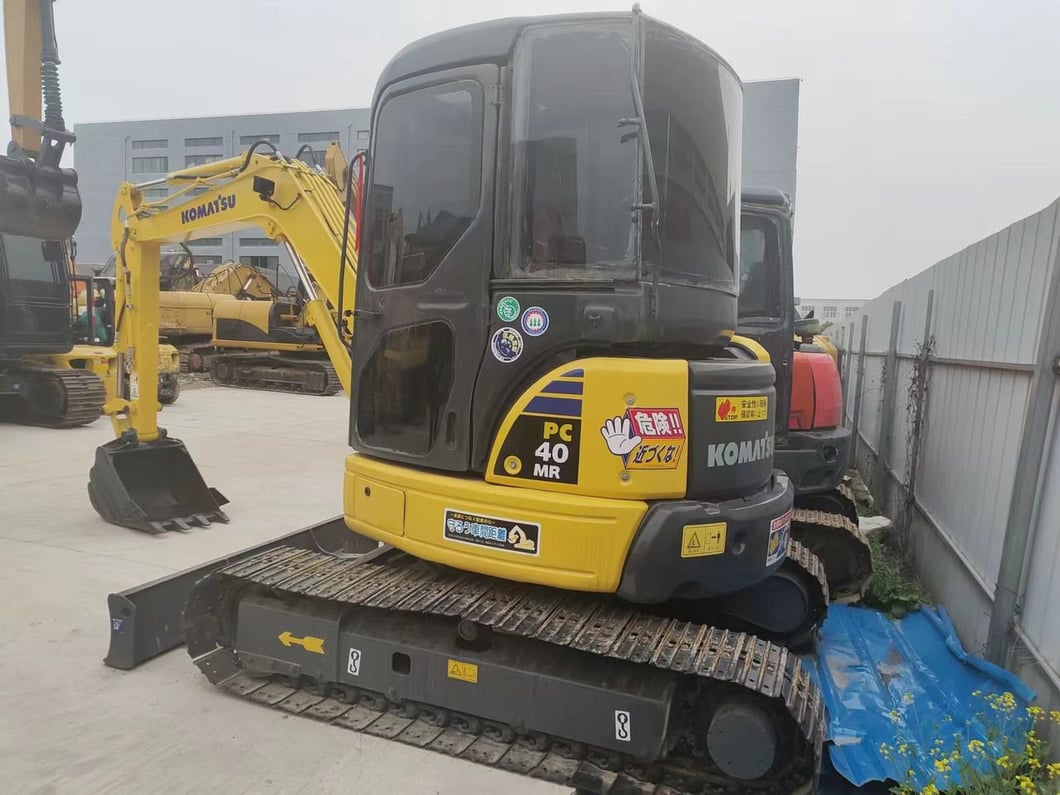 2018 Komatsu PC40MR Mini Excavator