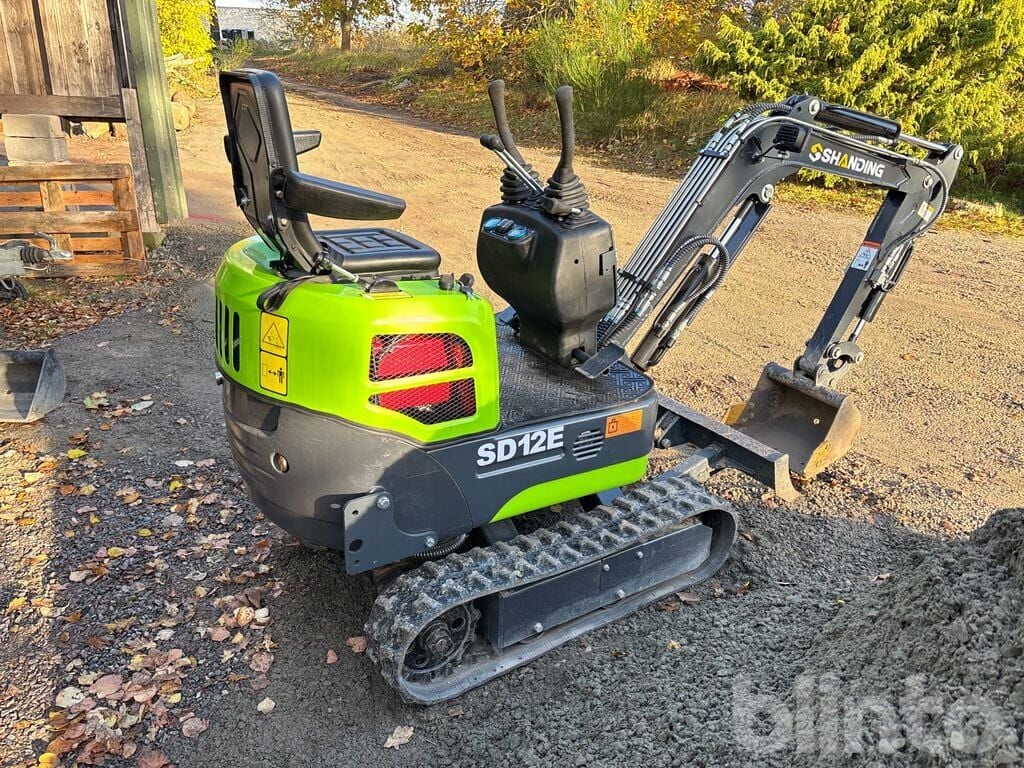 2025 Shanding SD12E Mini Excavator