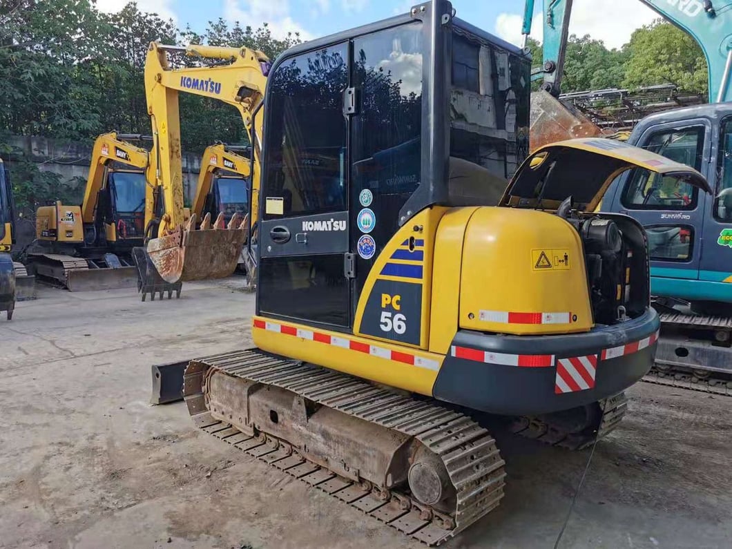 2016 Komatsu PC56-7 Mini Excavator