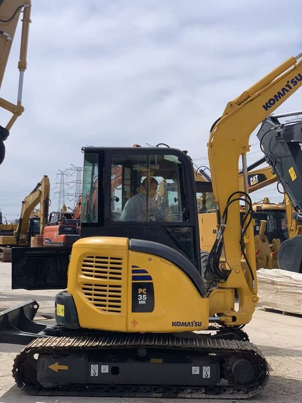 2022 Komatsu PC35MR Mini Excavator