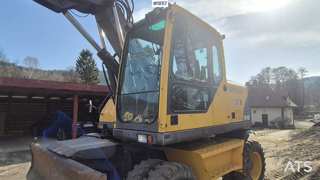 2005 Volvo EW140B Wheel Excavator