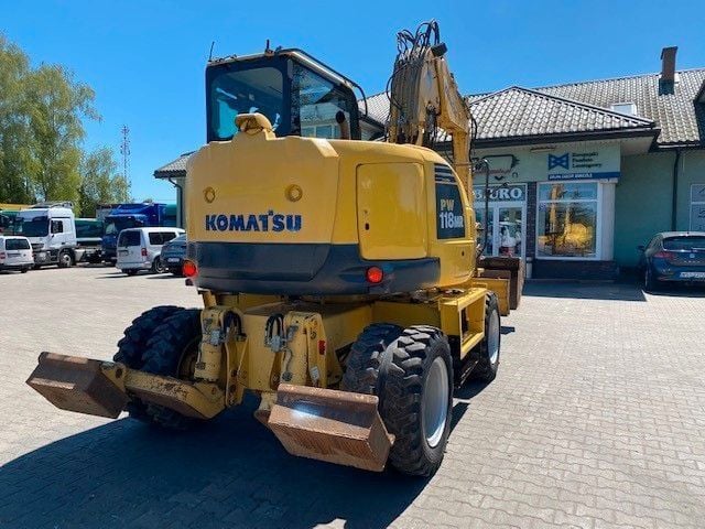 2011 Komatsu PW118 MR-8 Wheel Excavator
