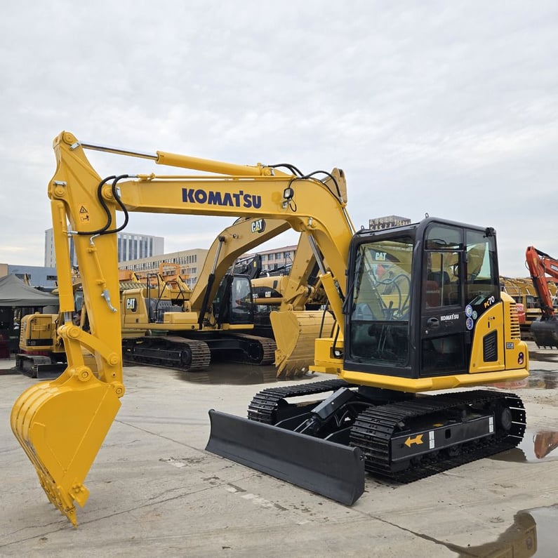 2022 Komatsu PC70-8 Mini Excavator