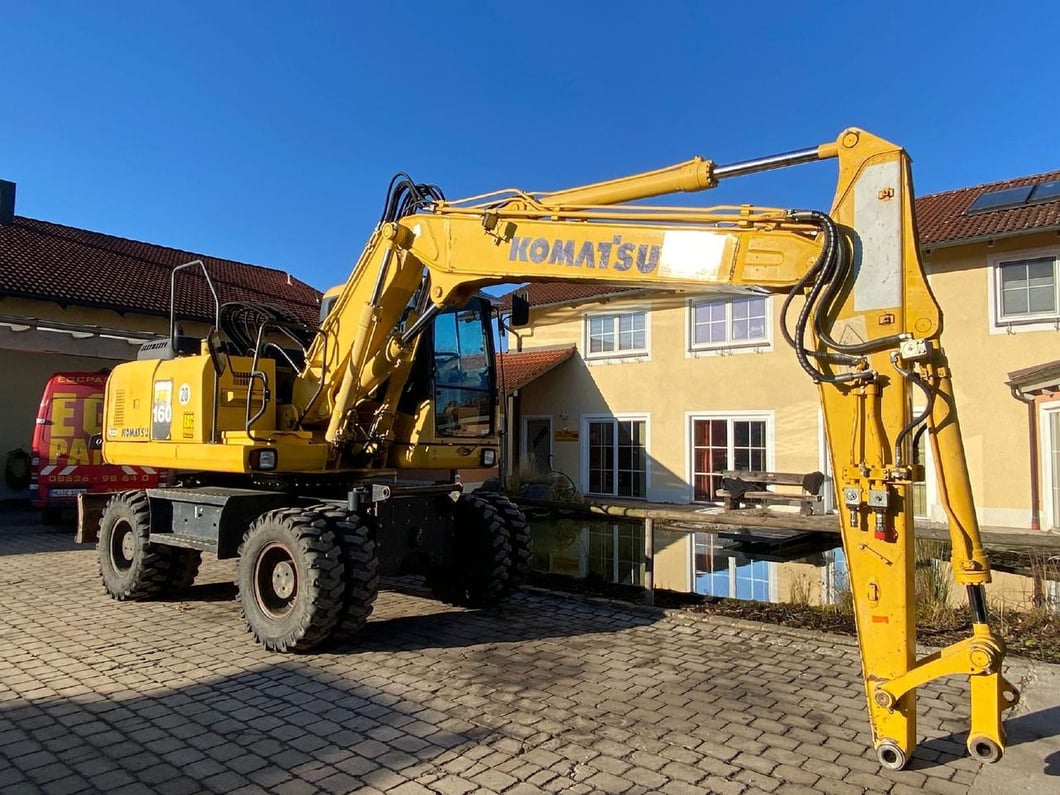 2007 Komatsu PW1607E Wheel Excavator