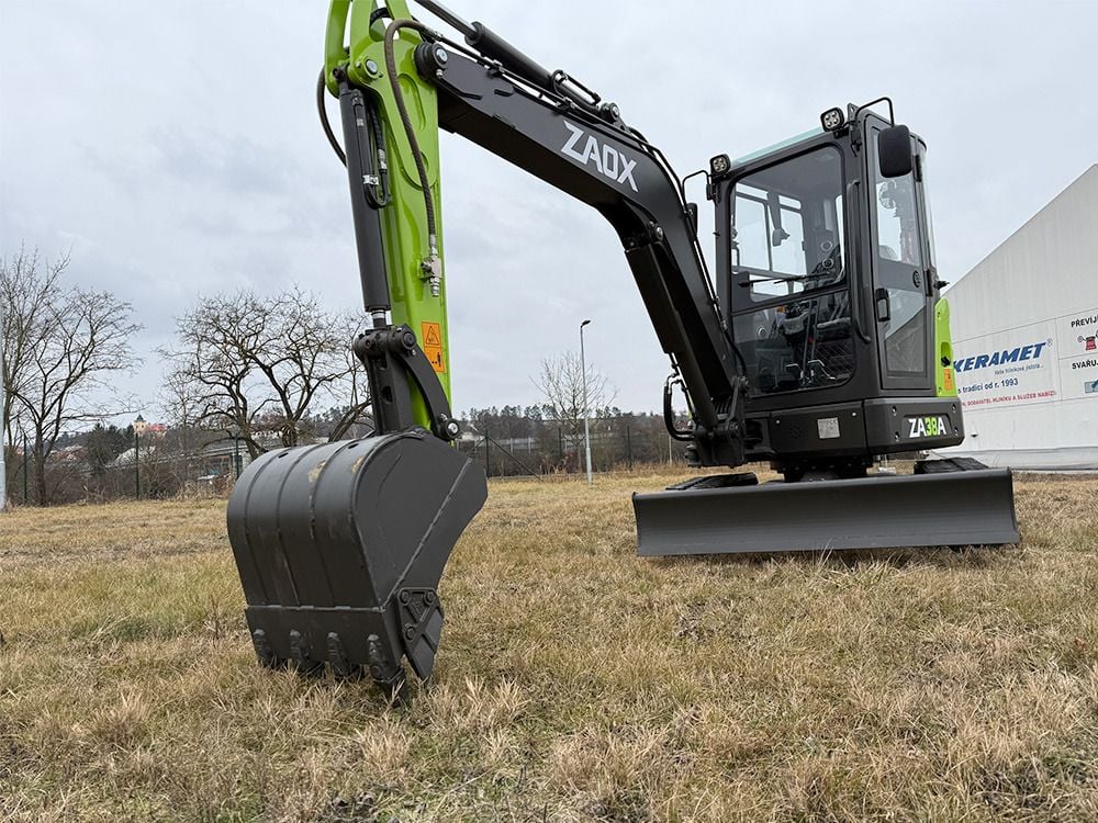 2025 Zaox ZA38A Mini Excavator