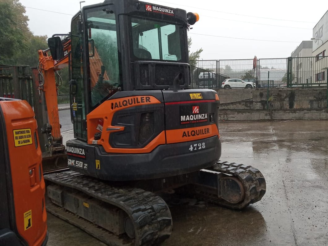 2023 Develon DX50Z-7 Mini Excavator