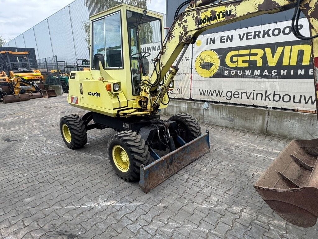 1992 Komatsu PC30 Wheel Excavator