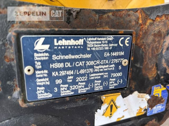 2021 Caterpillar 308-07A Mini Excavator