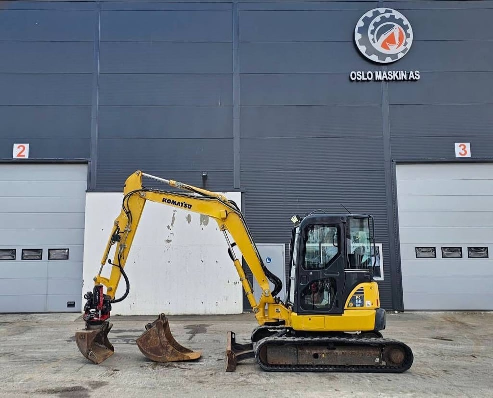 2014 Komatsu PC-55MR Mini Excavator