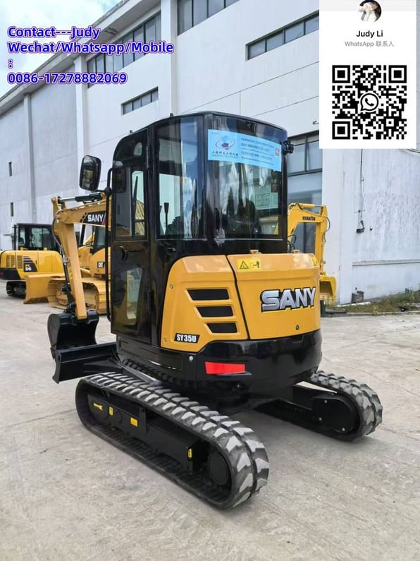 2024 Sany SY35U Mini Excavator