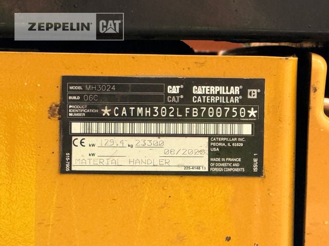 2020 Caterpillar MH3024-06C Material Handler
