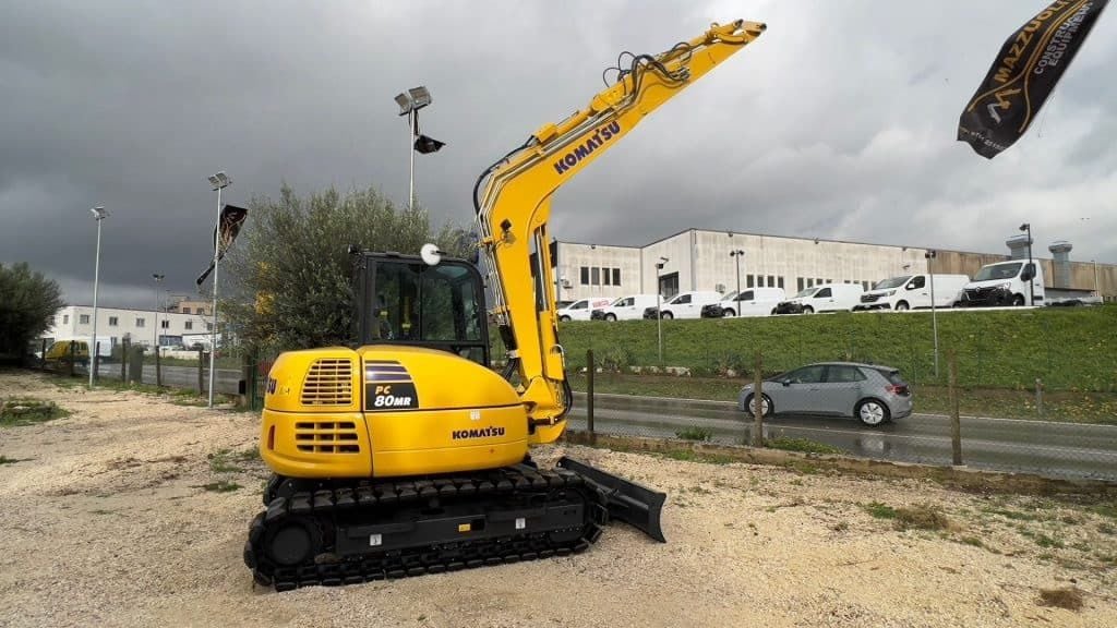 2022 Komatsu PC80MR-5 Mini Excavator