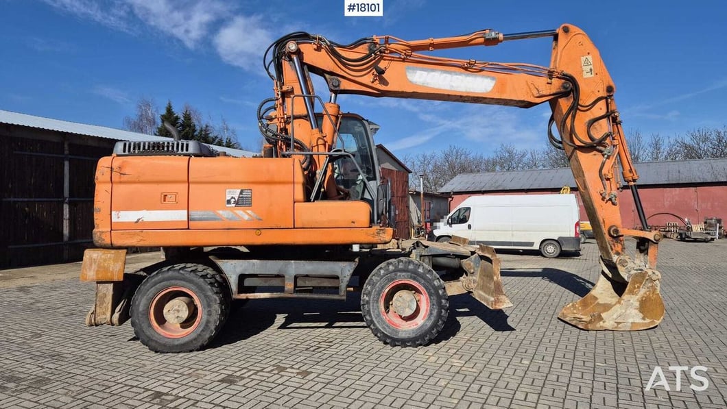2010 Doosan DX190W Wheel Excavator